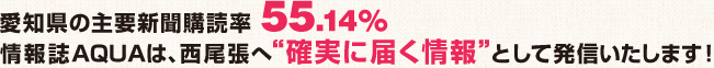 愛知県の主要新聞購読率は55.14％